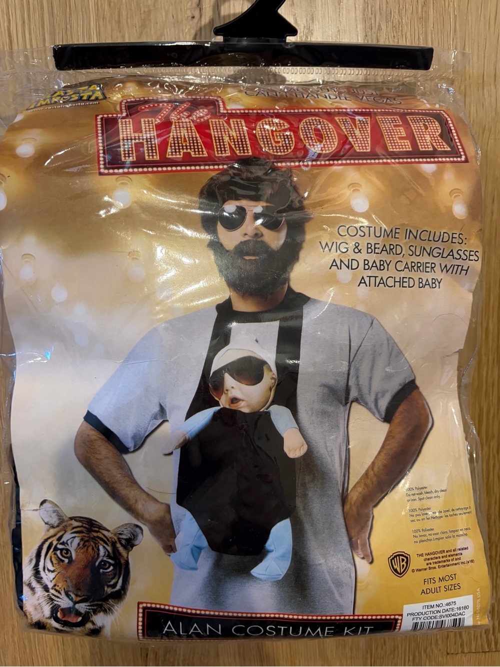 Hangover Alan Costume